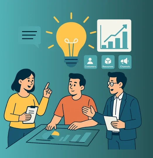 Idea analysis illustration